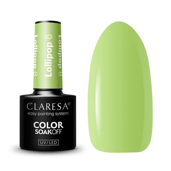 Claresa Soak Off UV/LED Lollipop Gel Polish 8,5 g