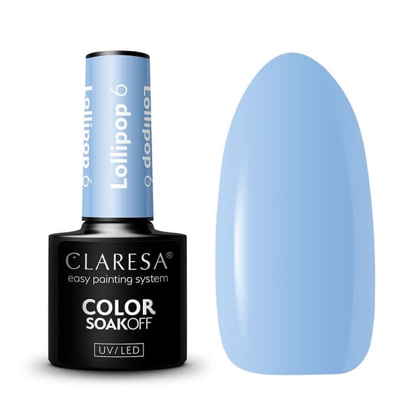 Claresa Soak Off UV/LED Lollipop Hybridnagellack 6,5 g