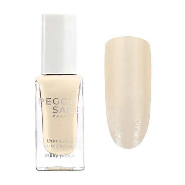 Peggy Sage Pikahoitava Kynsien Hoitoaine Milky Peach, 11 ml