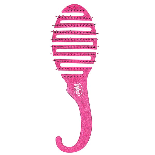 Wet Brush Professionell Hårborste för Dusch Rosa Glitter