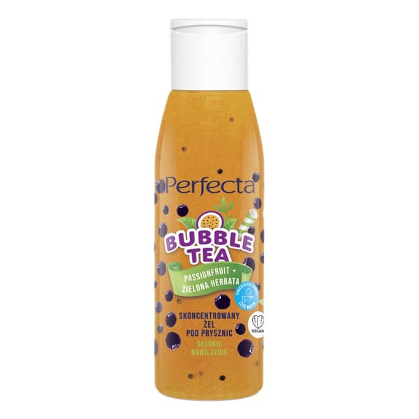 Perfecta Bubble Tea Brusegel Passionfrugt + Grøn Te, 100 ml