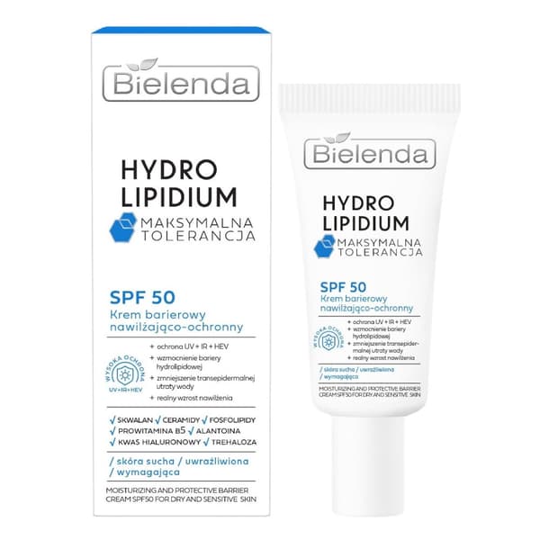 Bielenda Fugtigheds- og Beskyttelsescreme SPF50, 30 ml