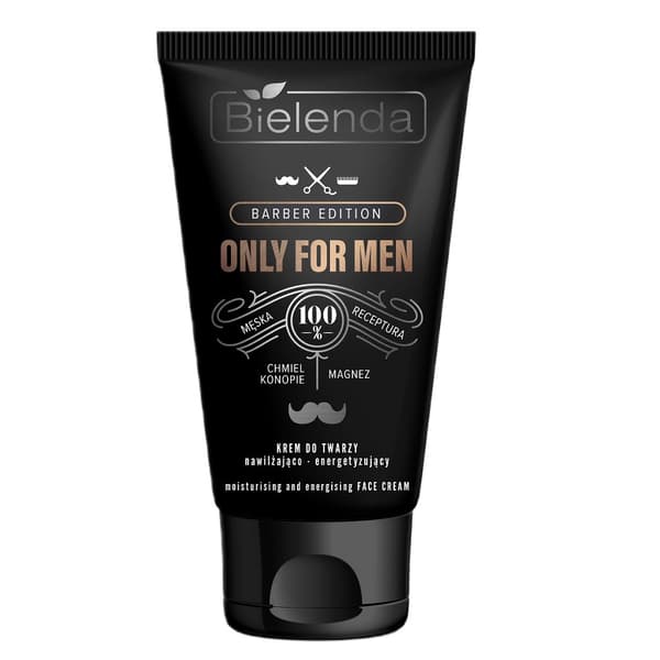 Bielenda Kun for Mænd Fugtgivende og Energigivende Creme, 50 ml