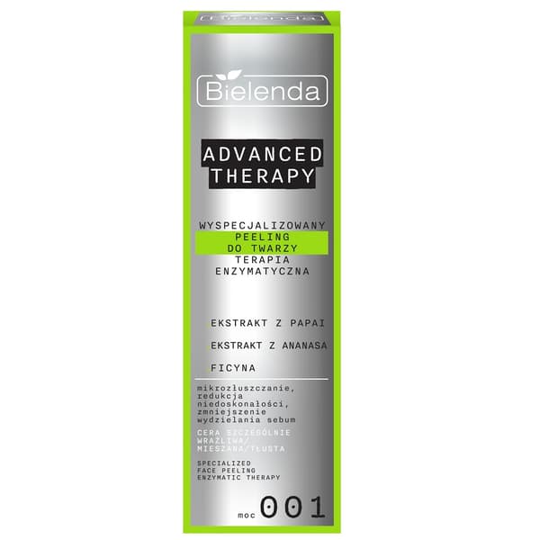 Bielenda Specialiseret Ansigtsscrub Enzym Behandling, 30 ml