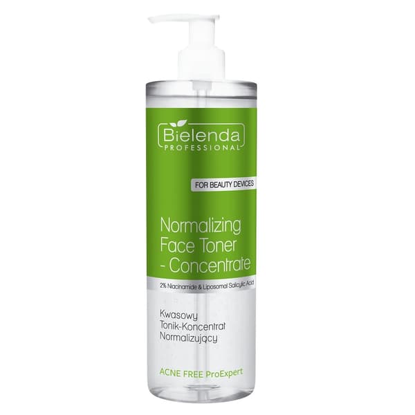 Bielenda Professional Acne Fri ProExpert Syrakoncentrat-Toner Normaliserande, 500 ml