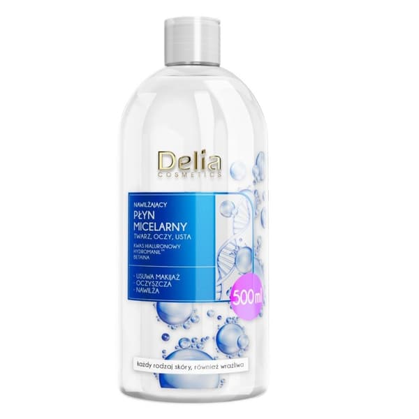 Delia Fugtgivende Micellær Vand, 500 ml