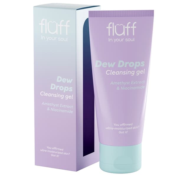 Fluff Ansiktsrengöring med Ametist och Niacinamid, 100 ml