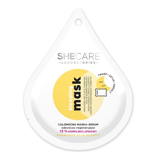 Shecare Sovmaske Närande och Regenererande Nattserum, 10 ml