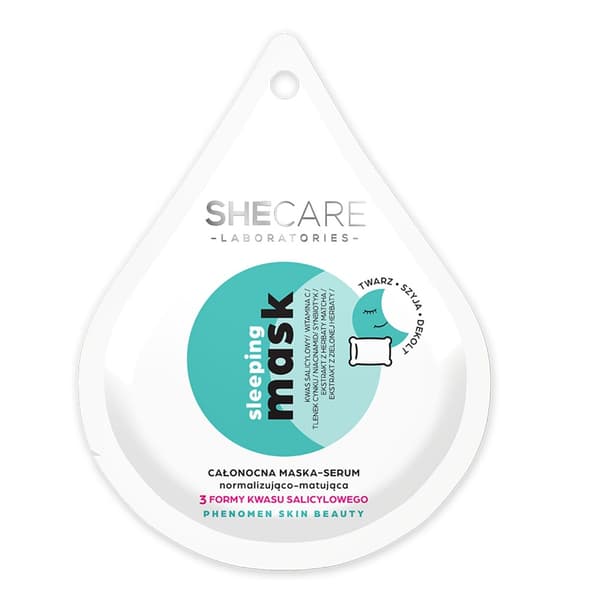 Shecare Sovmask Nattserum Balancerande & Mattgörande, 10 ml