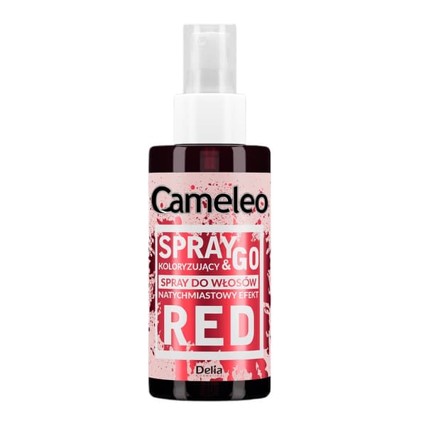 Cameleo Färgspray för Hår Röd, 150 ml