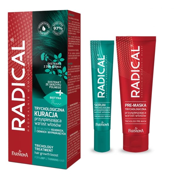 Farmona Radical Trichologisk Kur Accelererar Hårväxt, 70 ml
