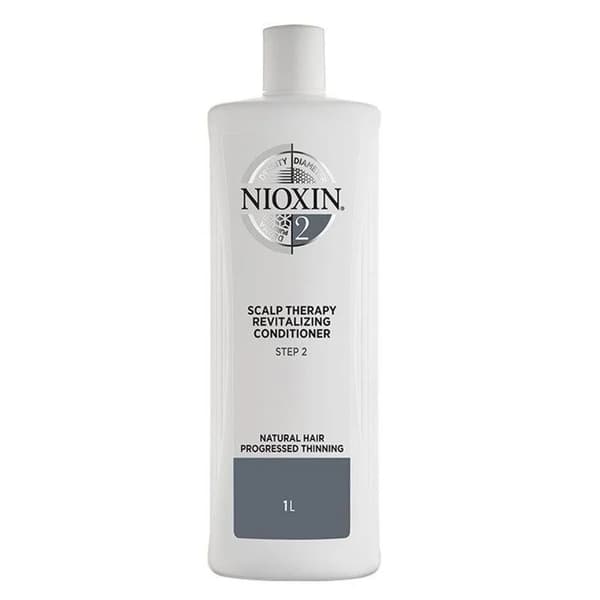 Nioxin System 2 Balsam för Kraftigt Tunnat Naturligt Hår, 1000 ml