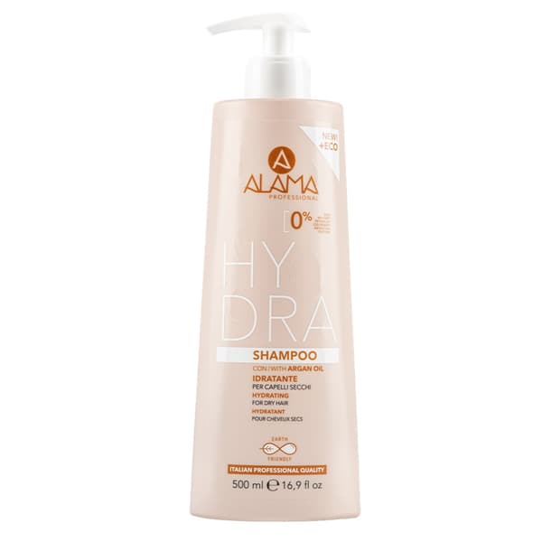 Alama Hydra kosteuttava shampoo kuiville hiuksille, 500 ml