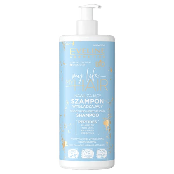 Eveline Cosmetics Kosteuttava & Silottava Shampoo, 400 ml