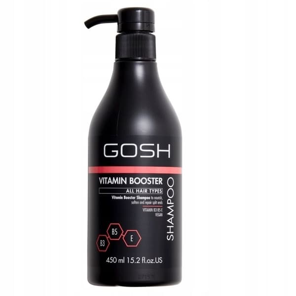 Gosh Vitamin Booster Hiusten Shampoo, 450 ml