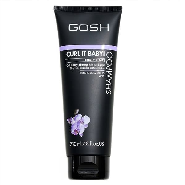 Gosh Curl It Baby! Schampo för lockigt hår, 230 ml