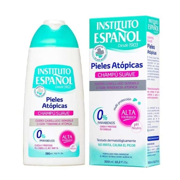 Instituto Espanol Schampo för Atopisk Hud, 300 ml