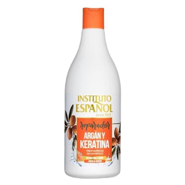 Instituto Espanol Reparerande Schampo med Argan och Keratin, 750 ml