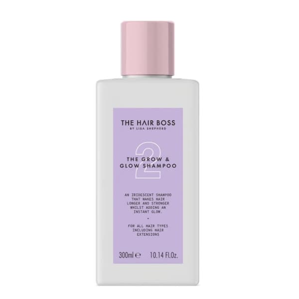 The Hair Boss The Vokse & Glød hårvækststimulerende Shampoo, 300 ml