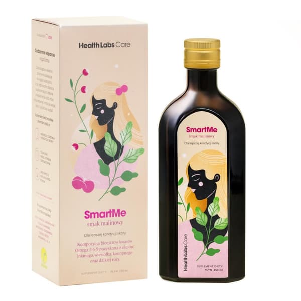 HealthLabs SmartMe Hudförbättrande Essens Hallon, 250 ml