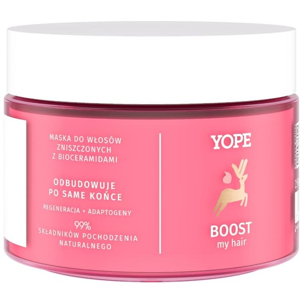 Yope Boost Hiusten Tehohoito Biokeraamideilla, 250 ml