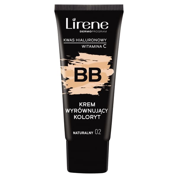 Lirene BB Kräm för Jämn Hudton, Naturlig Nyans 02, 30 ml