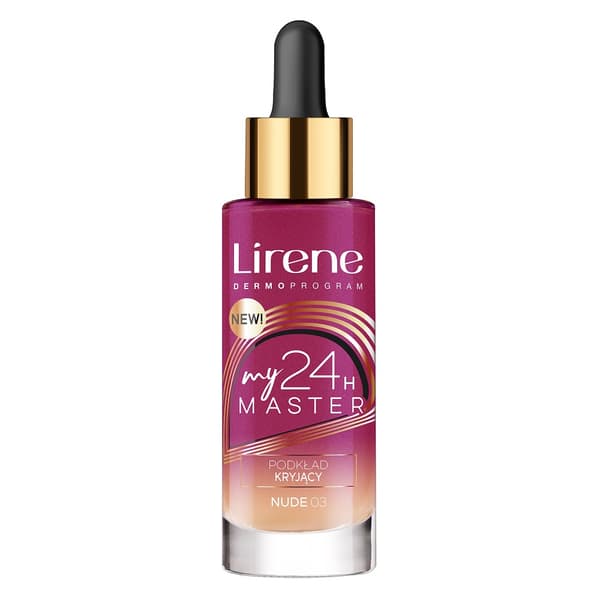 Lirene My Master Täckande Foundation 03 Nude, 30 ml