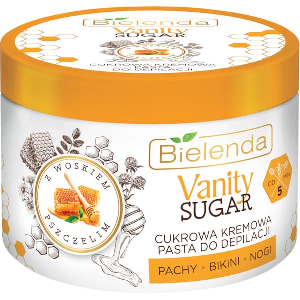 Bielenda Vanity Sukker Sukker-cremepasta til hårfjerning, 100 g