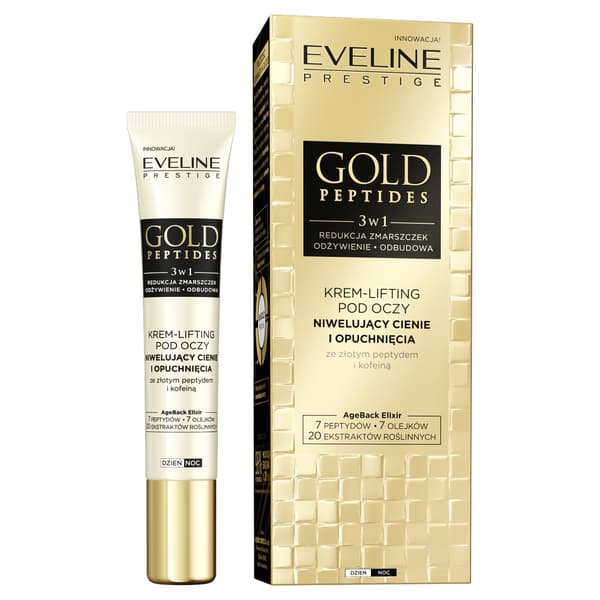 Eveline Cosmetics Guldpeptider Lyfträm för Ögonen, 20 ml