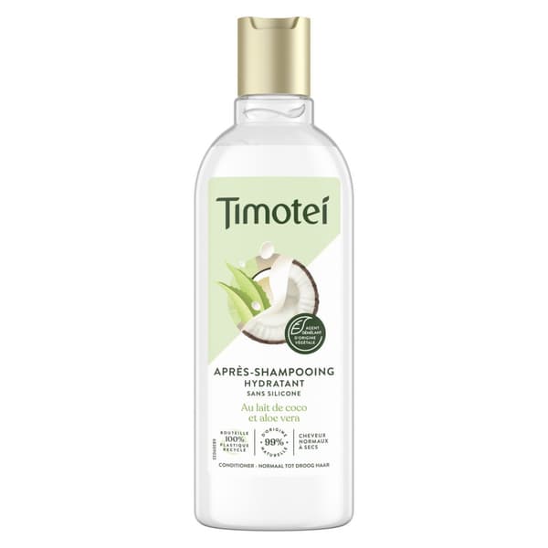 Timotei Fuktgivande Balsam för Normalt och Torrt Hår med Kokosmjölk och Aloe Vera, 300 ml