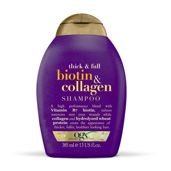 OGX Biotin & Kollagen Shampoo med Biotin og Kollagen, 385 ml