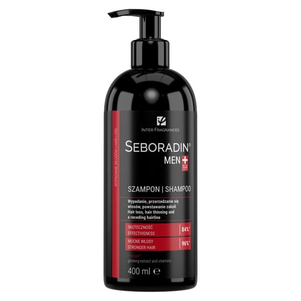 Seboradin Herrar Håravfallsförebyggande Schampo för Män, 400 ml