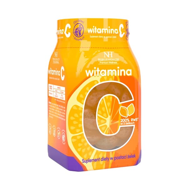 Noble Health Premium Wellness C-vitamiini Hyytelöt, 300 g