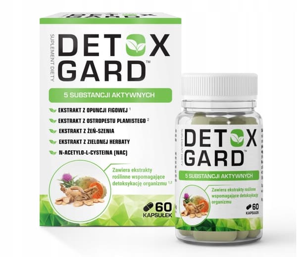 HälsoVård Detox Gard, 60 kapslar