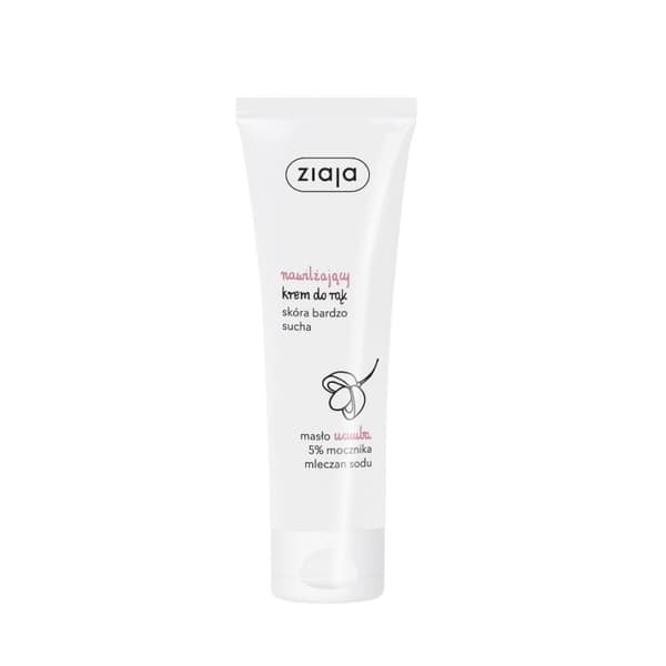 Ziaja Fugtighedscreme til Hænder, Ucuuba Smør 5% Urea, 80 ml