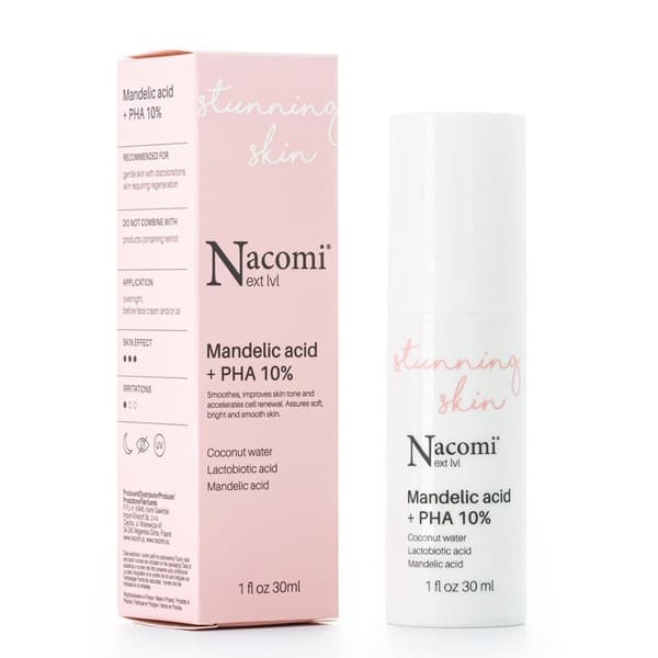 Nacomi Next Level Mandelsyra + PHA Serum 10%, 30 ml