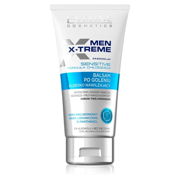 Eveline Men X-Treme, Aftershave Balsam, Dybt Fugtighedsgivende, 150 ml