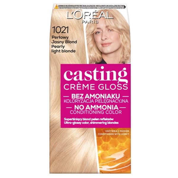 L'Oréal Casting Väri 1021 Vaalea Helmiäisblondi