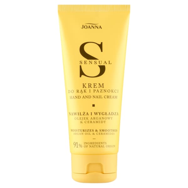 Joanna Sensual Arganolie og Ceramider Hånd- og Neglecreme, 100 g