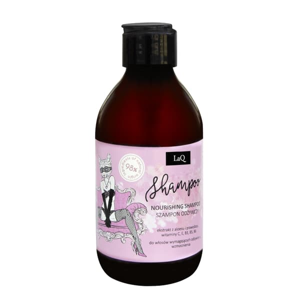 LaQ Näringsrik Hårschampo Kattälskare Pion, 300 ml
