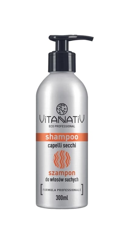 Vitanativ Kuiville Hiuksille Shampoo Luomu Kookos- ja Manteliuutteella, 300 ml