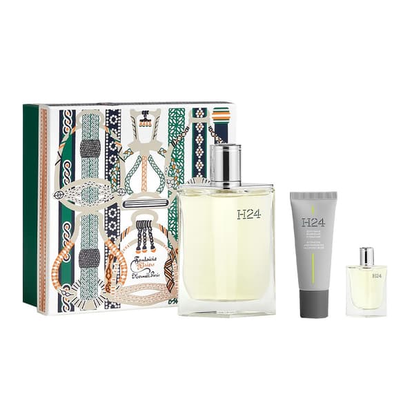 Hermes H24 Eau de Toilette 100ml + Energetiserande Ansiktskräm 20ml + Eau de Toilette 5ml Set