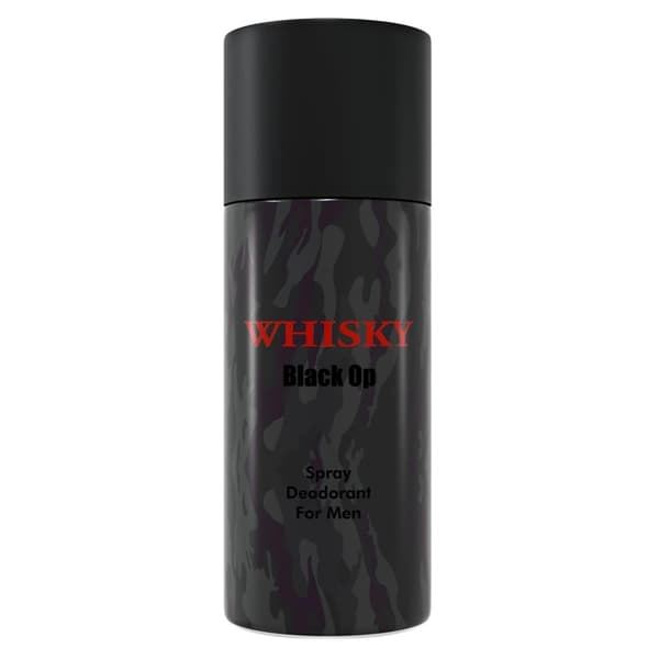 Evaflor Whisky Black Op Miesten Deodoranttisuihke, 150 ml