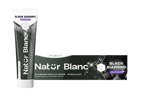 Sylveco Natur Blanc Sort Diamant Tandpasta Blegende, 100 ml