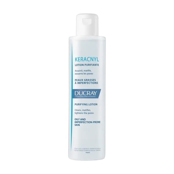 Ducray Keracnyl Rensende Ansigtstonic, 200 ml
