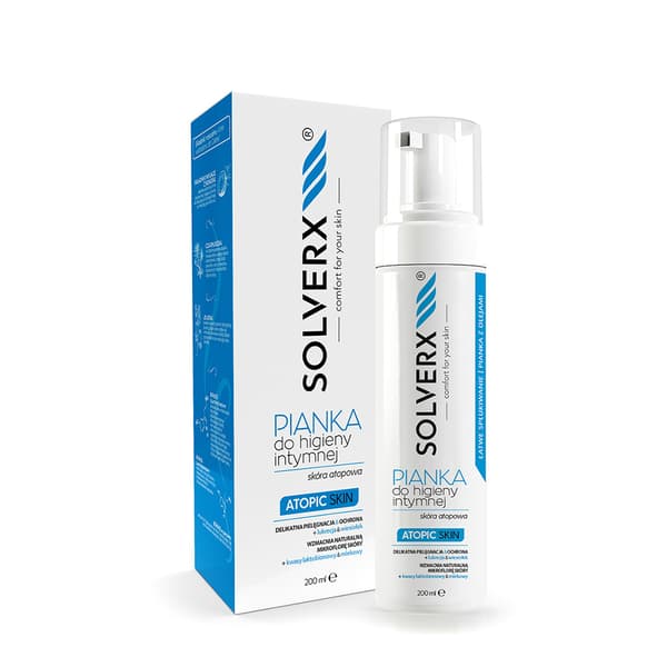 Intimhygiejenskum til Atopisk Hud Solverx 200 ml