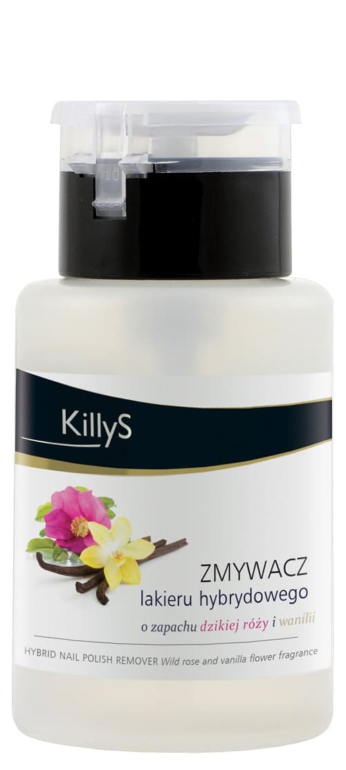 KillyS Hybridlakfjerner med duft af vild rose og vanilje, 150 ml