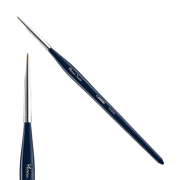 Peggy Sage 1-Stroke Nail Art Brush, 1 Piece