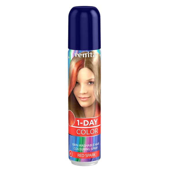 Venita 1-Day Color Koloryzujący suihke hiuksille Red Spark, 50ml