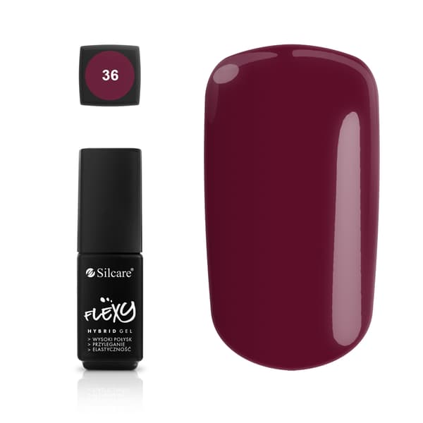 Silcare Flexy Hybrid Neglelak 36, 4,5g